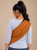 Nosidło handmade dla psa z wewnętrzną smyczą.