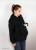Bluza do noszenia kota z miękkiego polaru w stylu oversize