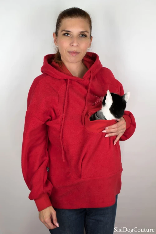 Bluza do noszenia kota blisko ciała