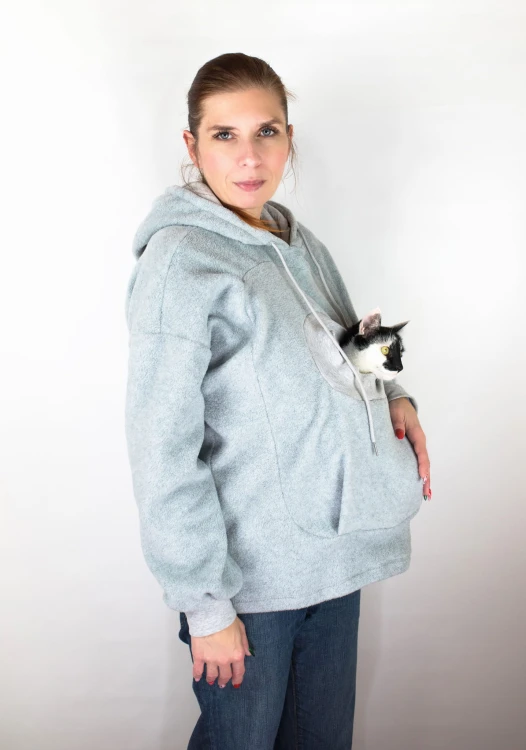 Bluza do noszenia kota blisko ciała