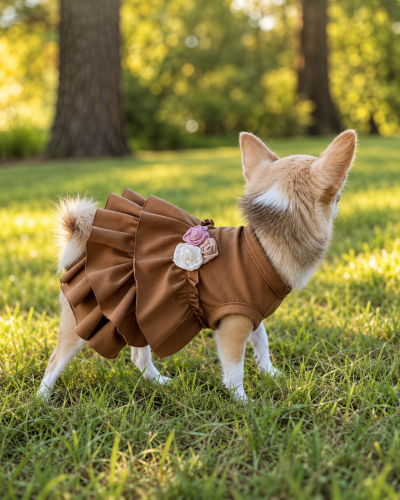Elegancka sukienka dla chihuahua